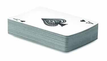 Logotrade promotional item picture of: Playing cards in pp case